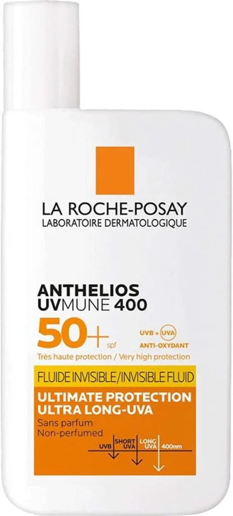 Top 9 cremas con protector solar facial para protegerte todo el año 7 La Roche Posay Anthelios UV Mune 400 Crema Hidratante SPF 50 1 | Lo Mejor en Belleza