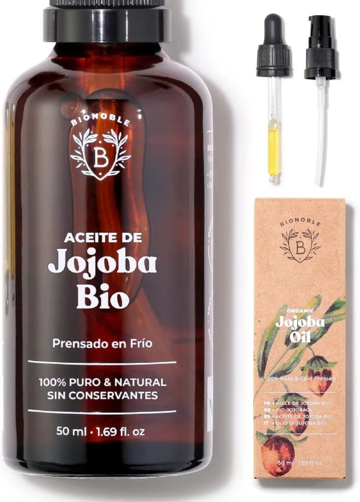 Cómo Incorporar Aceites Faciales en tu Rutina de Cuidado: Guía Completa 6 Bionoble Aceite de Jojoba Organico 1 | Lo Mejor en Belleza